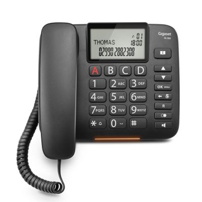 7. Gigaset DL380 telephone in English version