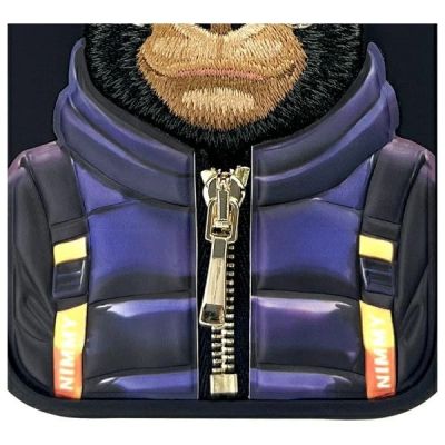 9. Nimmy Cool&Cute 2.0 Monkey case for iPhone 16 - black