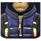 9. Nimmy Cool&Cute 2.0 Monkey case for iPhone 16 - black