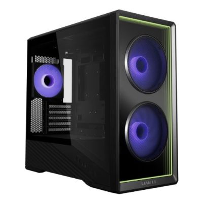 Lian Li Vector V150 INF mATX Gehäuse, Tempered Glass - black