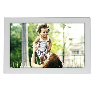 Denver PFF-1037W Digital Photo Frame White 25.6 cm (10.1") Touchscreen Wi-Fi