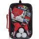 22. OUTDOOR WEATHERPROOF TABLE TENNIS SET 2 RACKETS 3 BALLS