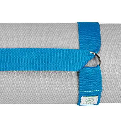 8. Gaiam Yoga Mat Strap Blue 61711BL