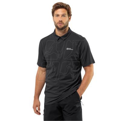 2. Jack Wolfskin Delfami Polo Shirt M 1809801-6000 