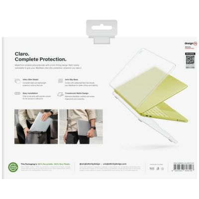 13. Uniq Claro Case for MacBook Neo - Transparent