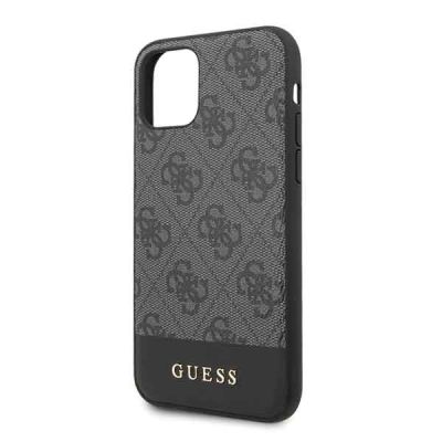3. Guess 4G Stripe Collection case for iPhone 11 6.1" / Xr - gray