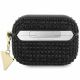 2. Guess Rhinestone Triangle AirPods Pro Case - Black