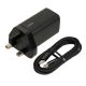 5. I-BOX C-65 GAN PD65W WALL CHARGER CABLE, BLACK