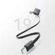 14. Joyroom JR-PBF29 20000mAh 22.5W Powerbank with Double Cable - Black