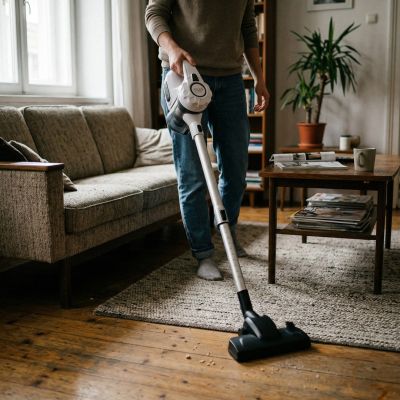 26. ADLER AD 7036w handheld vacuum cleaner white