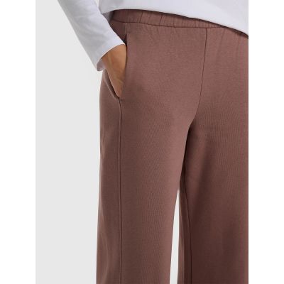 3. Women's wide-leg sweatpants 4F 4FRAW25TTROF1614-82S