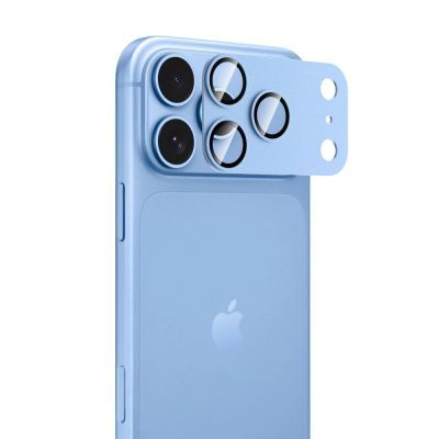 2. Tempered Glass Camera Module Protector Tech-Protect Camfull Fit+ for iPhone 18 Pro – Light Blue