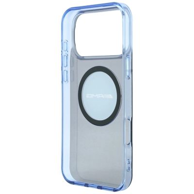 7. Mercedes AMG IML Transparent Bicolor Block MagSafe Case for iPhone 18 Pro Max / 17 Pro Max - Black and Blue