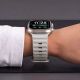 7. Tech-Protect Silicone Line Strap for Apple Watch 44 / 45 / 46 / 49 mm - Gray