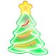 5. CHRISTMAS TREE NEON WALL LIGHT
