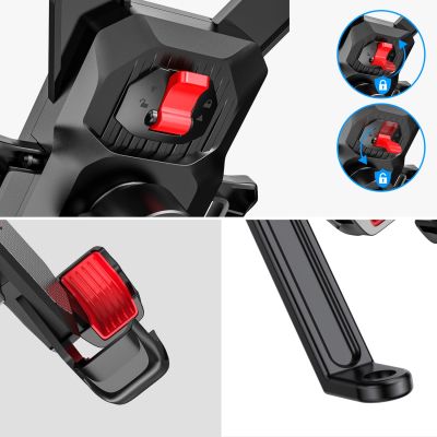 3. Joyroom motorcycle phone holder black (JR-ZS288-m)