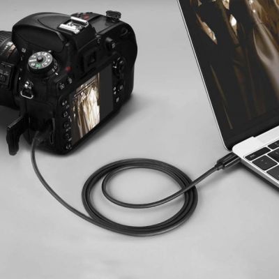 3. Ugreen US242 USB-C (male) / mini USB (male) cable 1 m - black