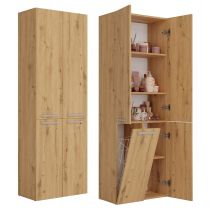 NEL ART BATHROOM COLUMN 1 BASKET LONG DOOR SET