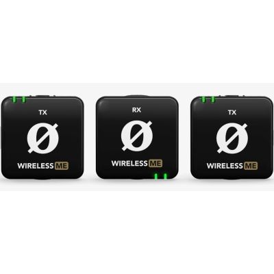 18. RODE Wireless ME Dual - Compact Wireless Microphone System with Two Transmitters for Dual-Channel Recording (Black)