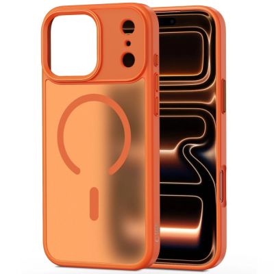 2. Tech-Protect MagMat MagSafe Case for iPhone 17 Pro Max - Orange