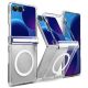 4. Ringke Fusion Flap Magnetic MagSafe Case for Samsung Galaxy Z Flip 8 - Clear