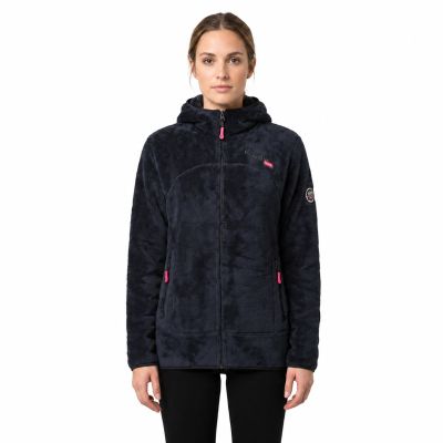 5. Geographical Norway Women’s Fleece Jacket UPALOOD BLACK DB LADY 047-1 (WZ4195F/GN-BLACK)