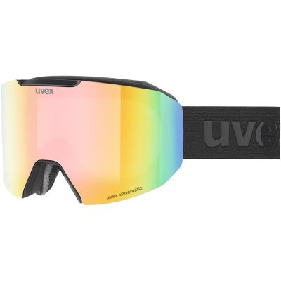 5. UVEX Evidnt ATTRACT V Ski Goggles + Case black/rainbow