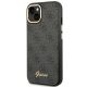 2. Guess GUHCP14SHG4SHK iPhone 14 6.1 "black / black hard case 4G Vintage Gold Logo