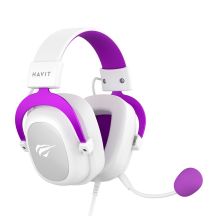 Havit H2002d Gaming Headphones White/Purple