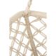 14. OPENWORK HAMMOCK HANGING CHAIR STORK'S NEST 78x64CM ECRU