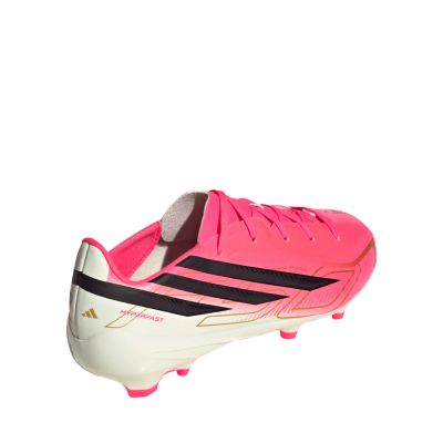 3. Adidas F50 Hyperfast League FG kids' soccer shoes pink HQ5161