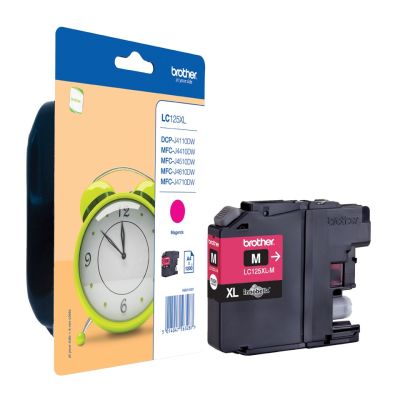 5. Brother red ink cartridge LC125XLM=LC-125XLM, 1200 pages
