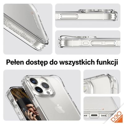 7. PanzerGlass Bundle 3in1 set transparent case + foil + camera cover for iPhone 15 Pro Max