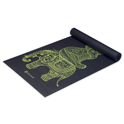 3. Gaiam Tribal Wisdom yoga mat 6 mm 62562