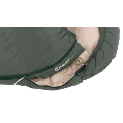 4. Outwell 230516 Sleeping Bag Kids Mummy Sleeping Bag Polyester Green