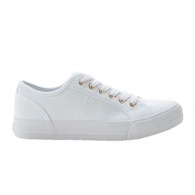 2. Lee Cooper women's sports shoes fabric sneakers stylish white