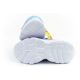 9. Leomil children's sports shoes sneakers Stitch light with velcro LED blue