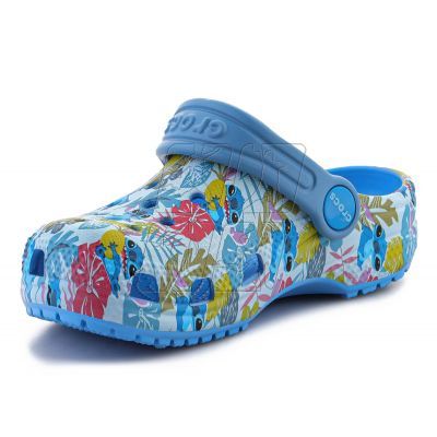 4. Crocs Toddler&#39;s Disney Stitch Classic Clog Jr 209471-4TB flip-flops