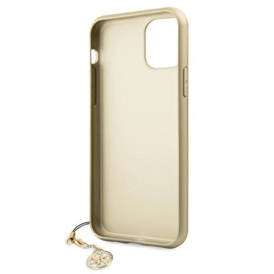 6. Guess GUHCN61GF4GGR iPhone 11 6.1" / Xr grey/gray hard case 4G Charms Collection