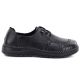 2. Comfortable black women's leather shoes Vinceza 107240