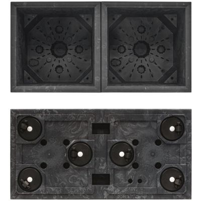 2. SIERRA CASE CONCRETE EFFECT FLOWER POT 77x39 ANTHRACITE