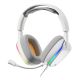 14. Glorious Gaming Glorious GHS Eternal RGB – RGB Stereo Gaming Headphones for PC, PS5, PS4, Switch – Custom-Tuned Drivers, Detachable Microphone, USB-C – Durable, 24/7 Comfort – White