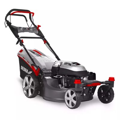 Petrol lawn mower with 4.2kW drive, 51cm, swivel wheels