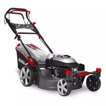 Petrol lawn mower with 4.2kW drive, 51cm, swivel wheels