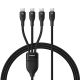 Baseus Flash Series 3 100W Cable 1.5m (Black)