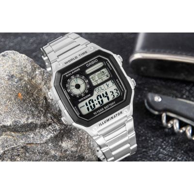 5. Men's Watch CASIO AE-1200WHD-1AVEF + BOX