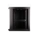 5. Extralink 9U 600x450 Black | Rack Cabinet | Wall-Mounted