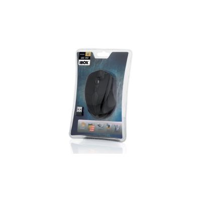 4. IBOX i005 Pro IMLAF005W Mouse (laser; 1600 DPI; black)