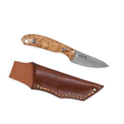 Casström Safari Mini Hunter Stab Knife Curly Birch