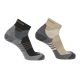 SALOMON X ULTRA ACCESS QUARTER 2 R+L BLEACHED SAND-BLACK LC2257000